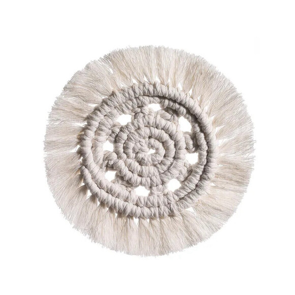 Handmade Woven Placemat Coaster - Picture 5 of 6